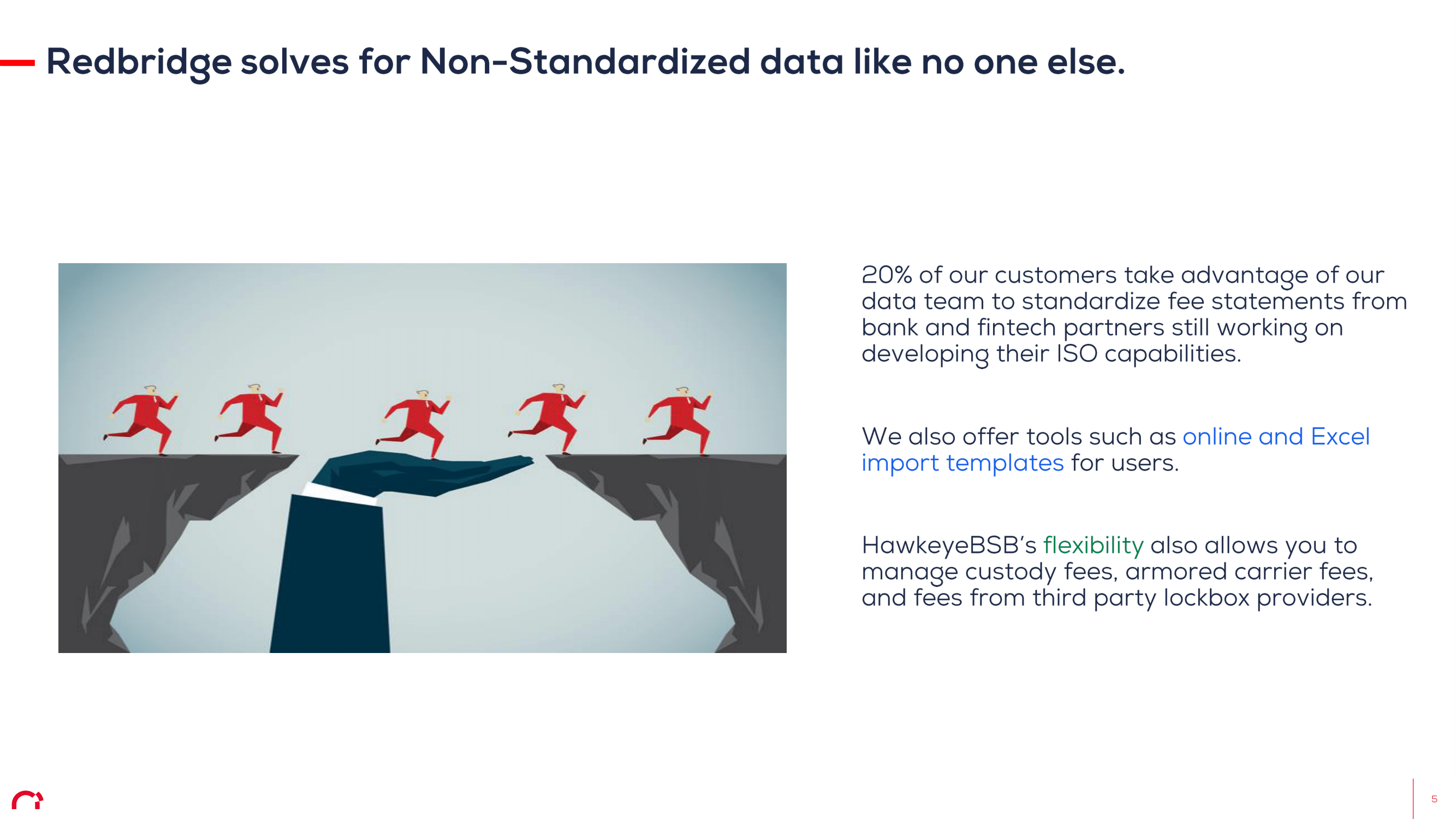 Bank fee analysis slide 5