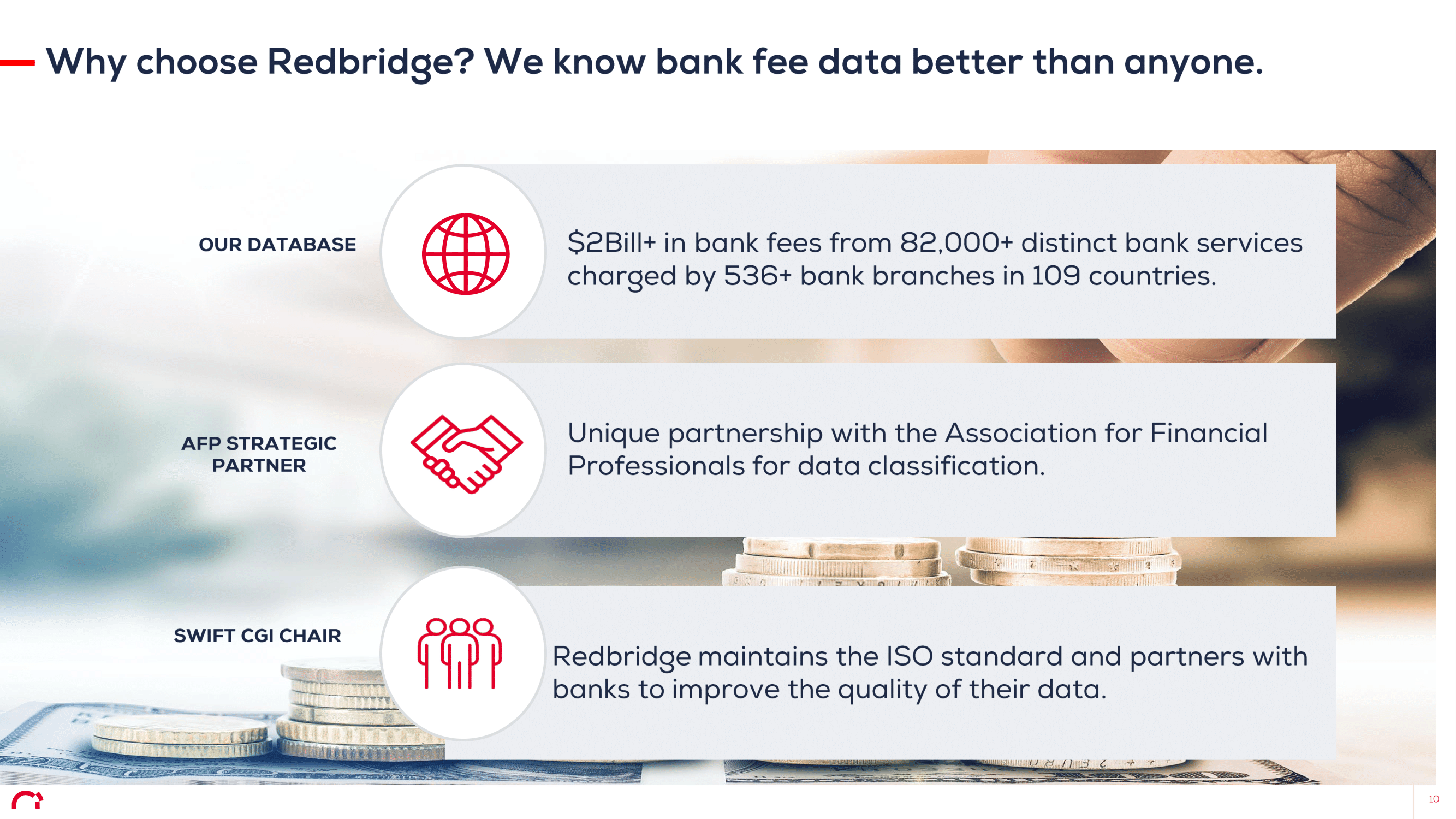 Bank fee analysis slide 10